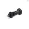 Elesa AISI 303 SS plunger, with locking nut, PMT.101-SST-5-M10x1-AK PMT.101-SST-AK - alternate 1